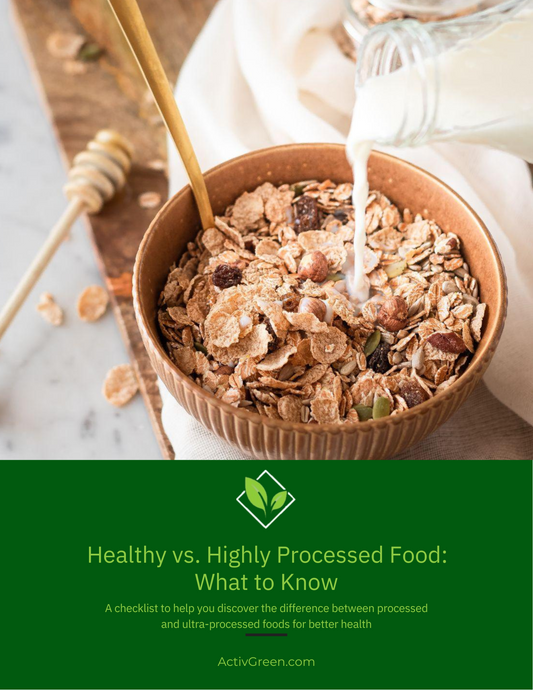 Healthy vs Highly Processed Foods